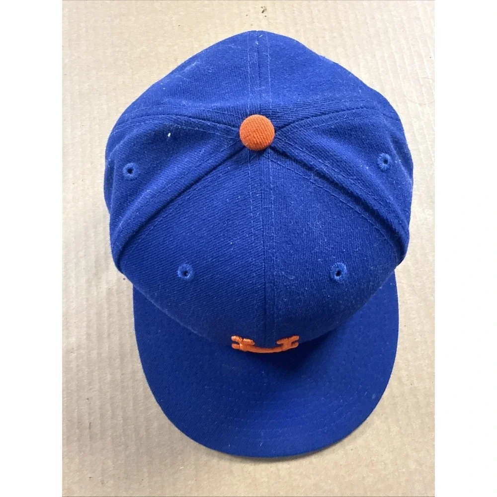 New York Mets On-field Cap 59Fifty New Era Fitted Hat Blue Size 7-3/4